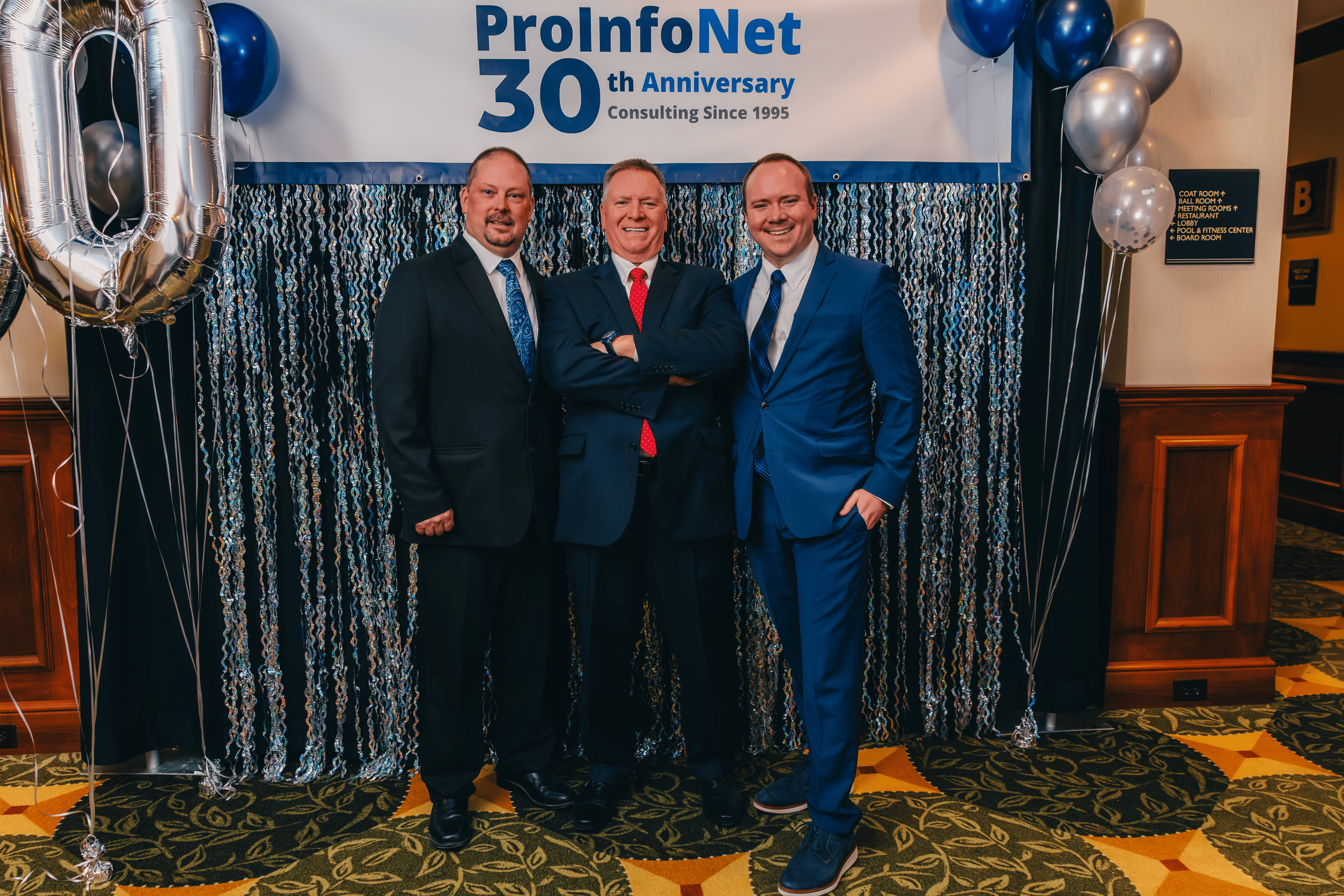From left to right: Jason Gay (VP of Technology), Jim Rogers (President & CEO), Jeff Rogers (VP of Finance & Operations)
