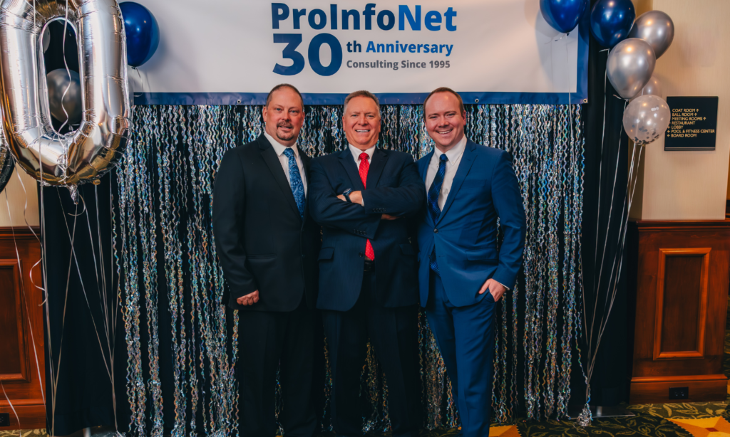 ProInfoNet leadership team at 30th anniversary celebration event